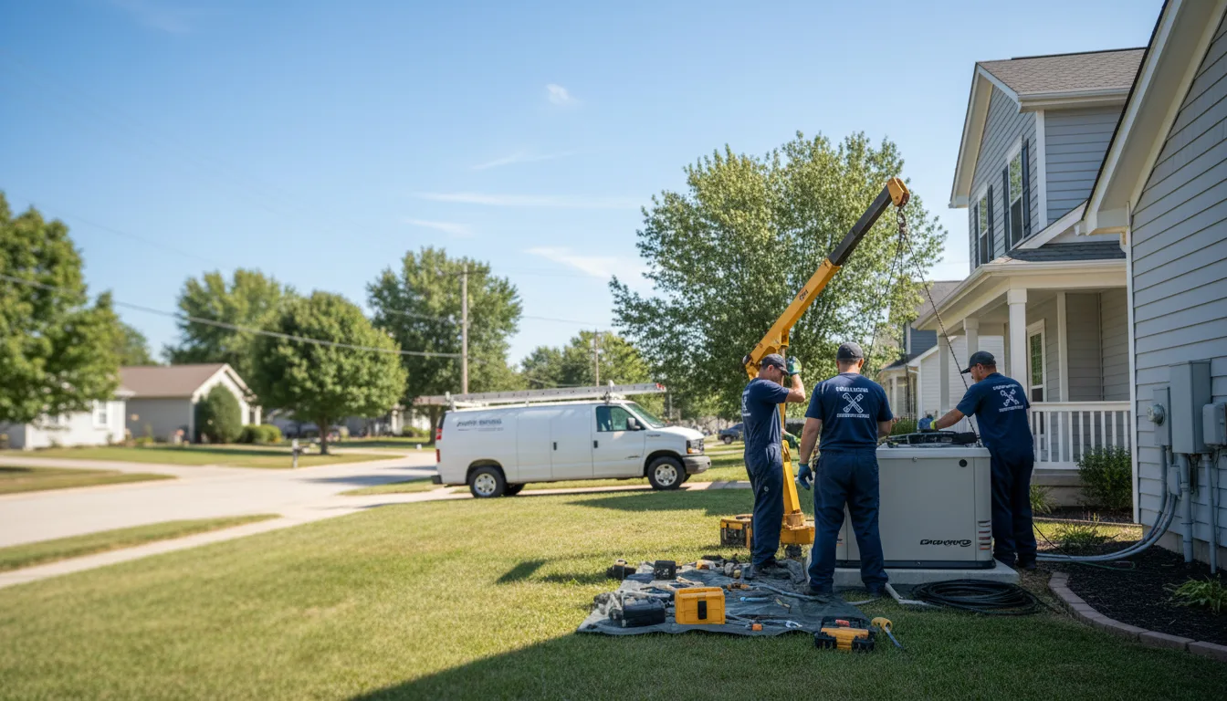Generator Installation in New Llano, LA near me